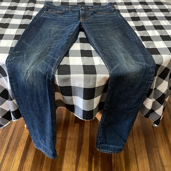 J.Crew 770 Japanese Fabric Kaihara Denim Jeans Men 31 x 34.5 Long tall Cotton - Picture 2 of 13